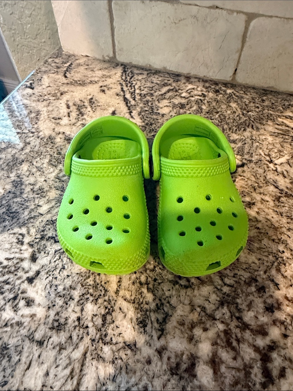 Green Baby Crocs